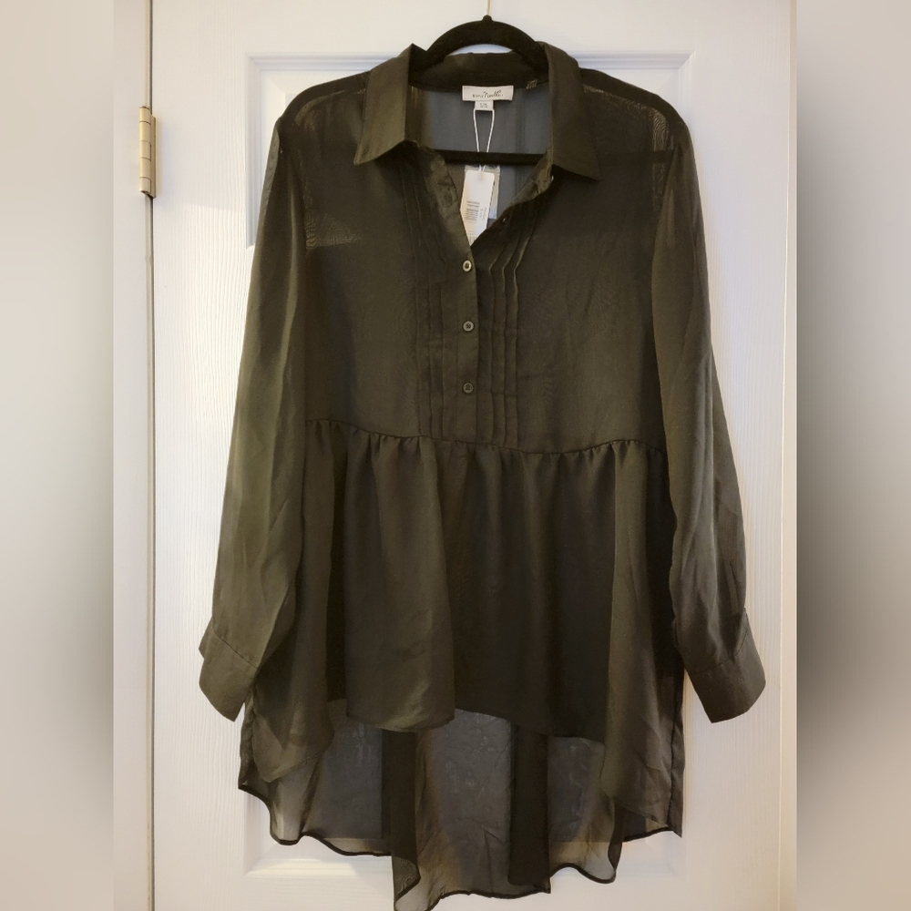 Simply Noelle Sheer blouse